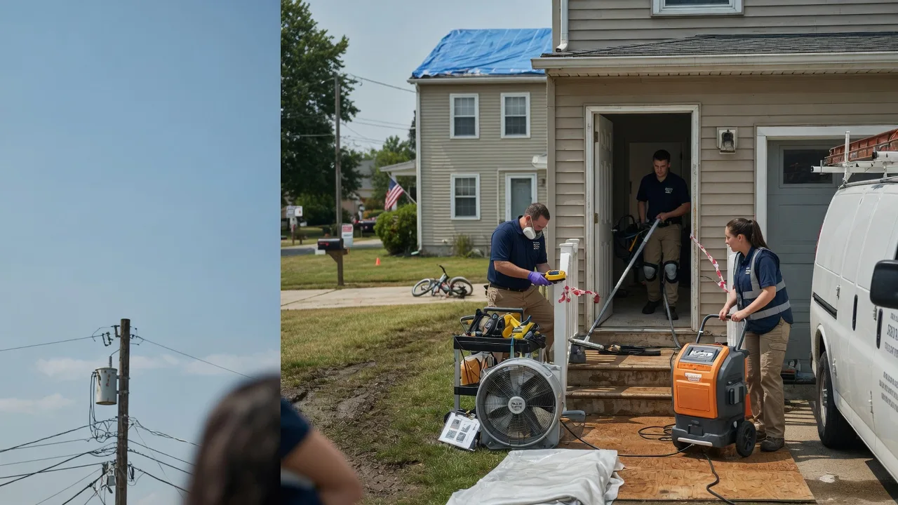 Water Damage Repair in New Boston, MO near me